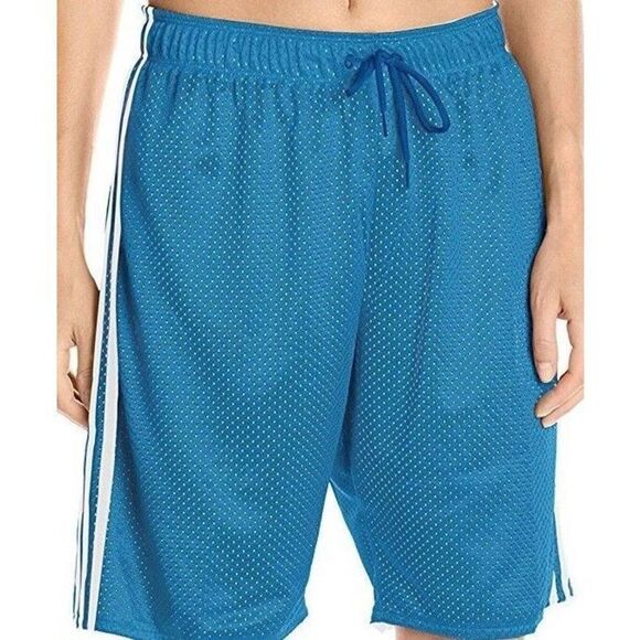 Adidas Performance Women's Reversible Athletic Shorts Unity Blue White Size XS - Picture 1 of 3
